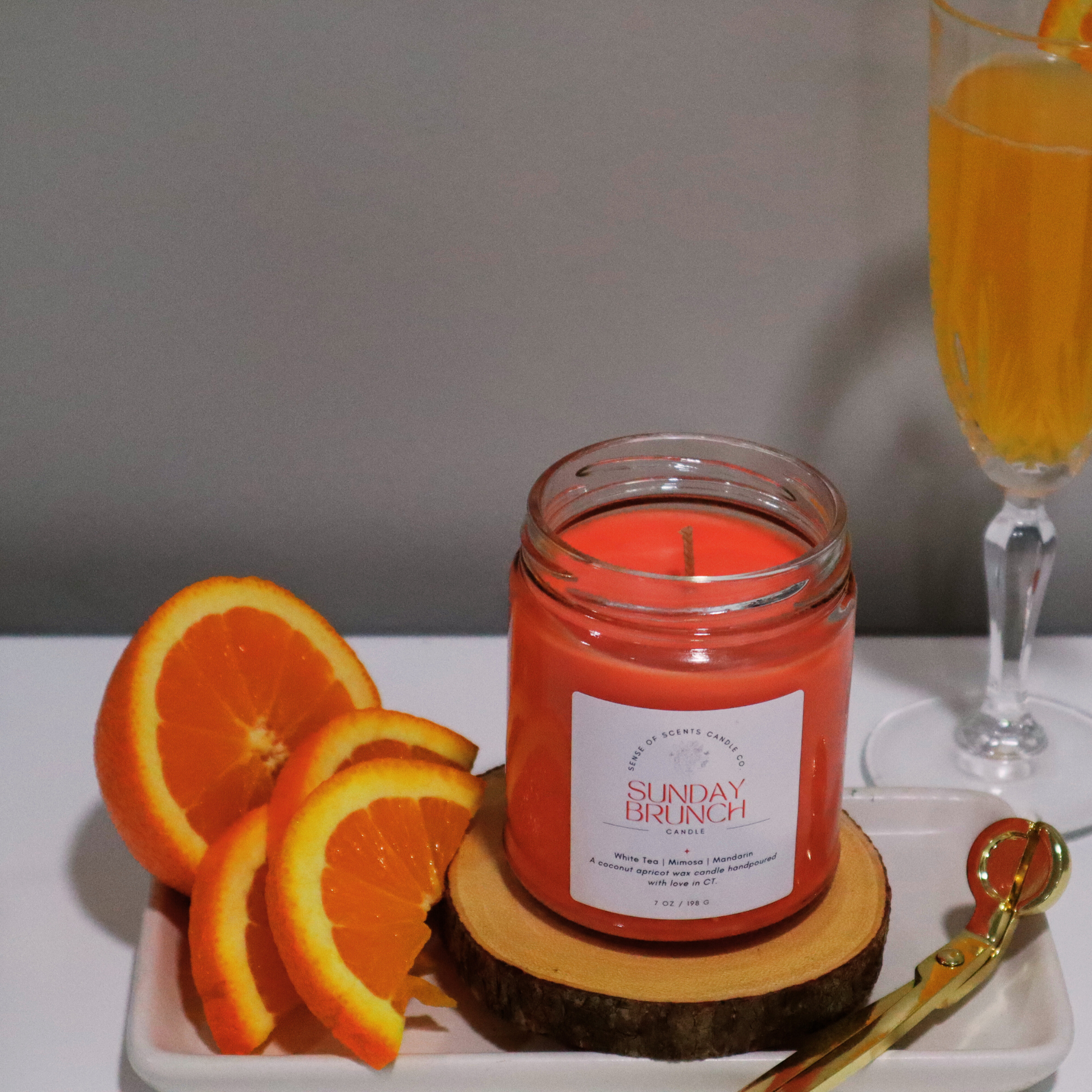 Good Gift Delivered — Sunday Brunch Mimosa Candle